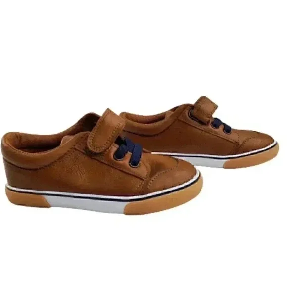 Cat & Jack Toddler's Vance Sneakers Brown Lace-Up - Picture 6 of 14